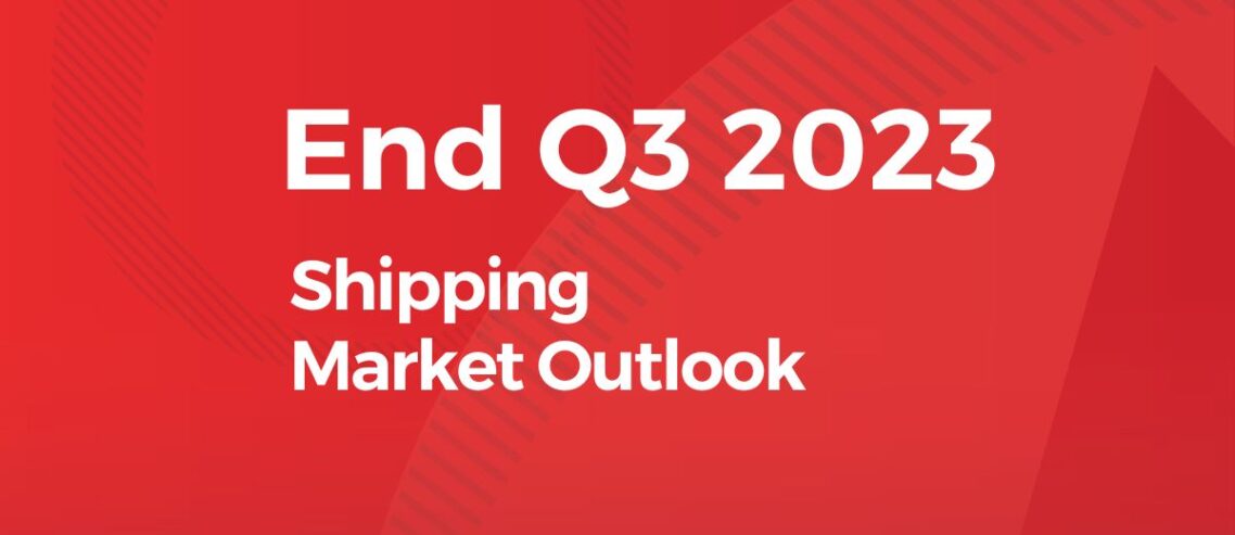 End Q3 2023 Shipping Market Outlook, covering tanker, bulker, container and gas subtypes